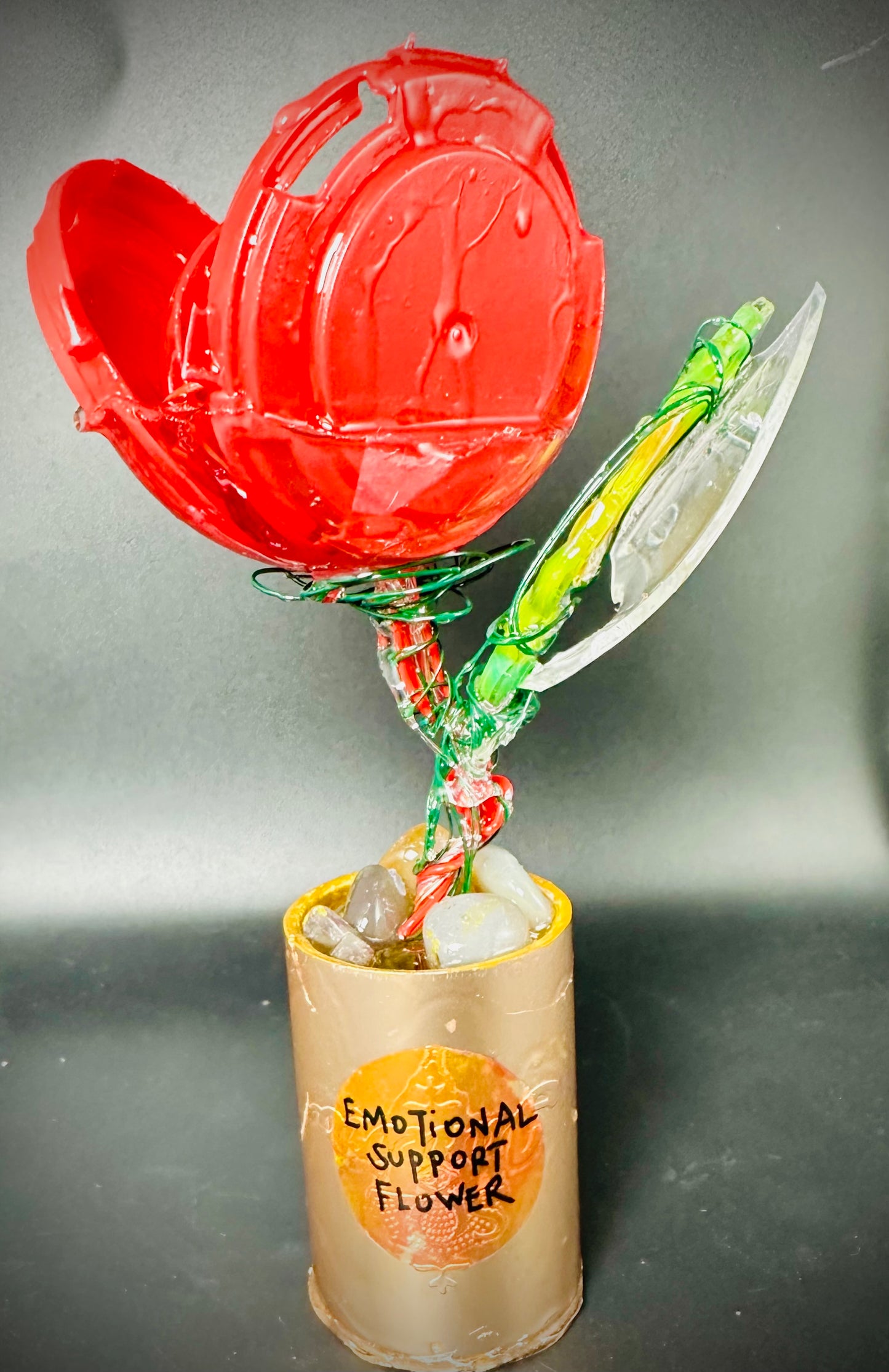 #8: emotional support flower