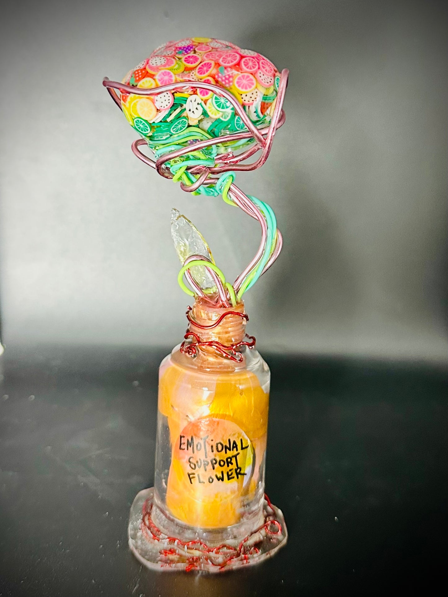 #7: emotional support flower