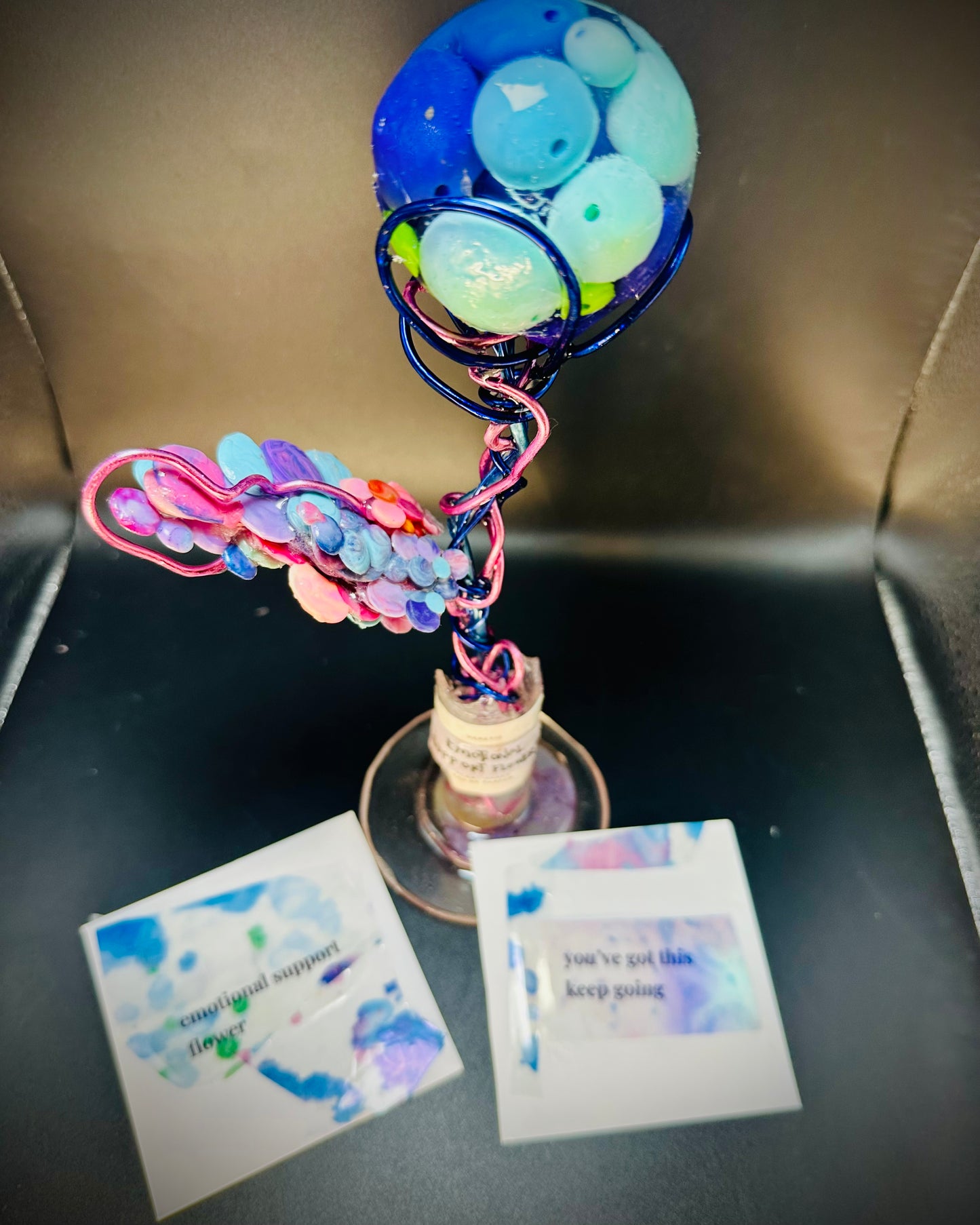#28: upcycled emotional support flower