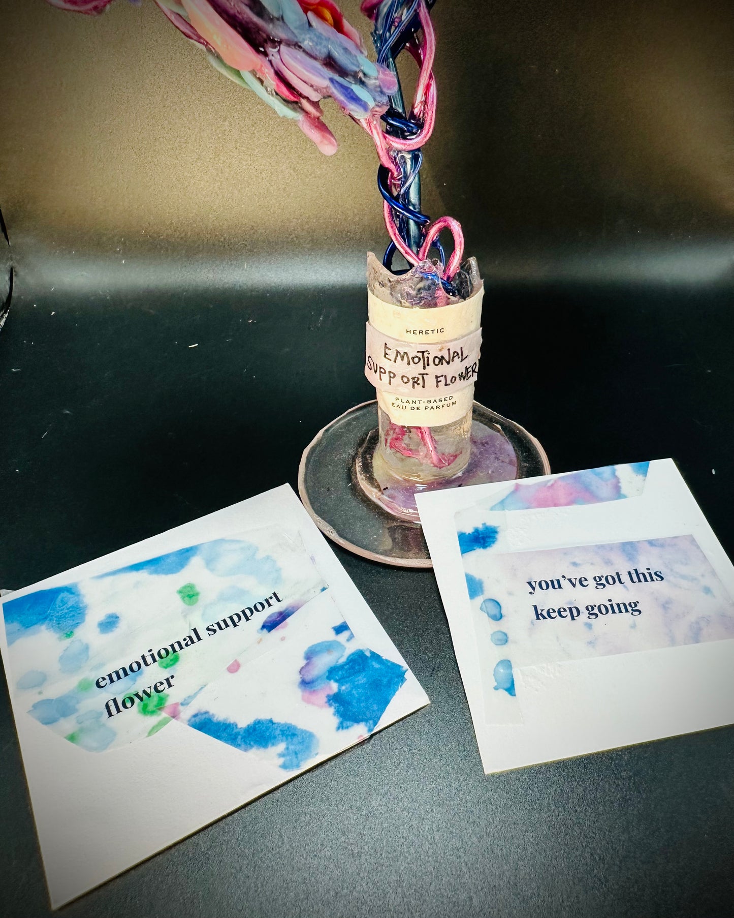 #28: upcycled emotional support flower