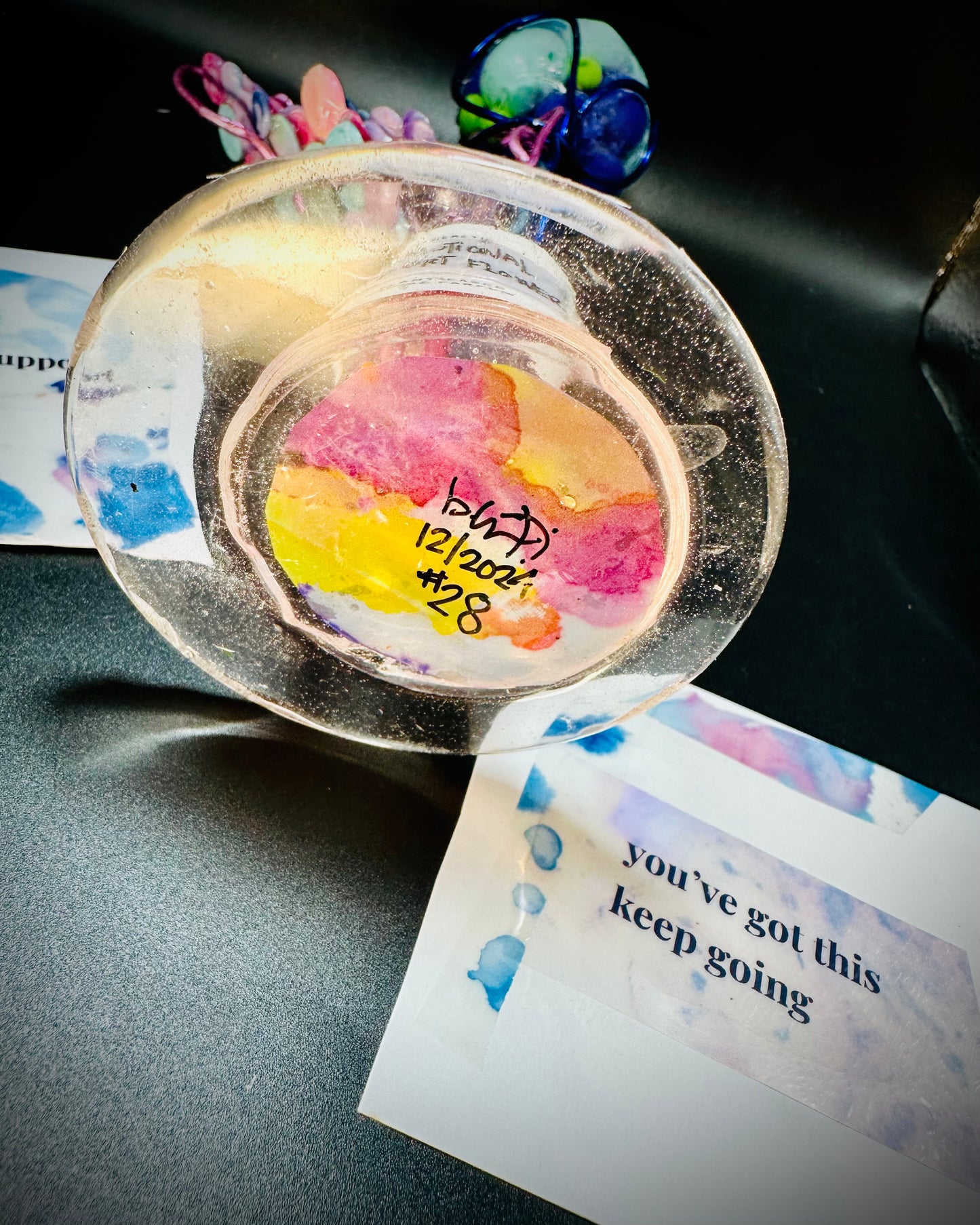 #28: upcycled emotional support flower