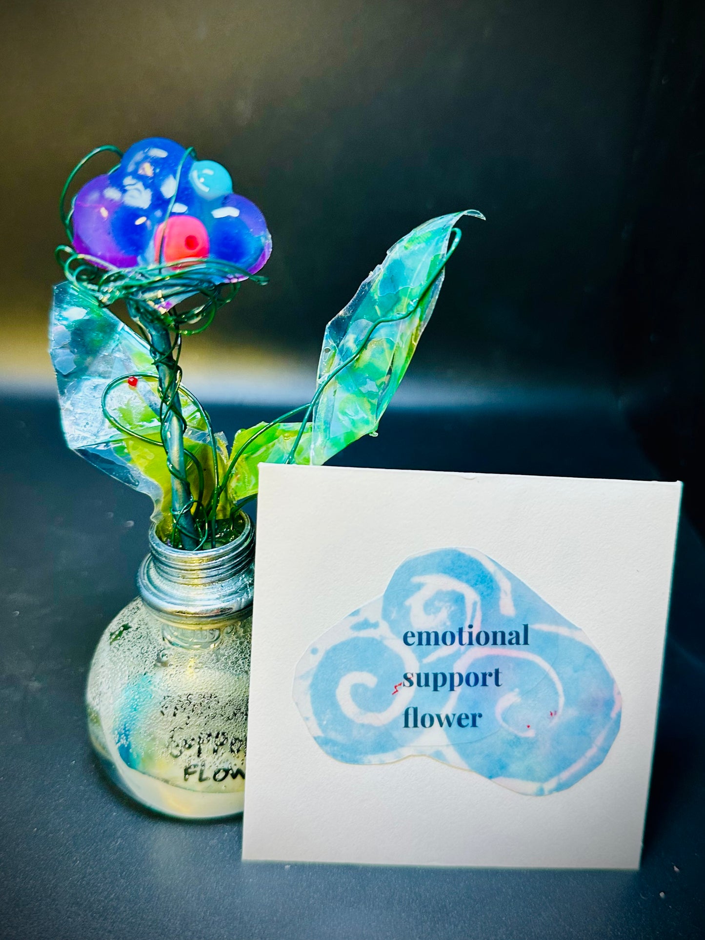 #21: emotional support flower
