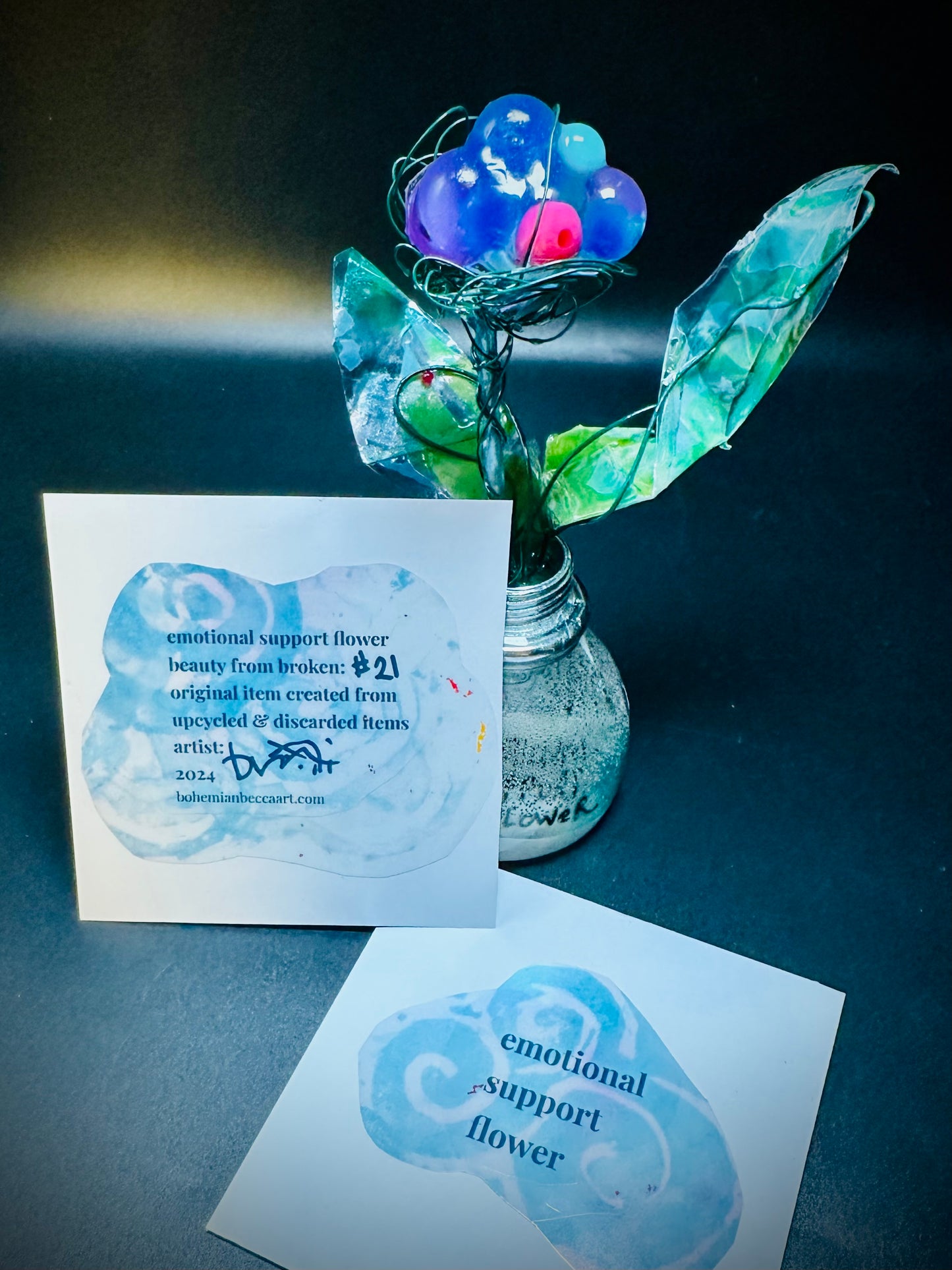 #21: emotional support flower