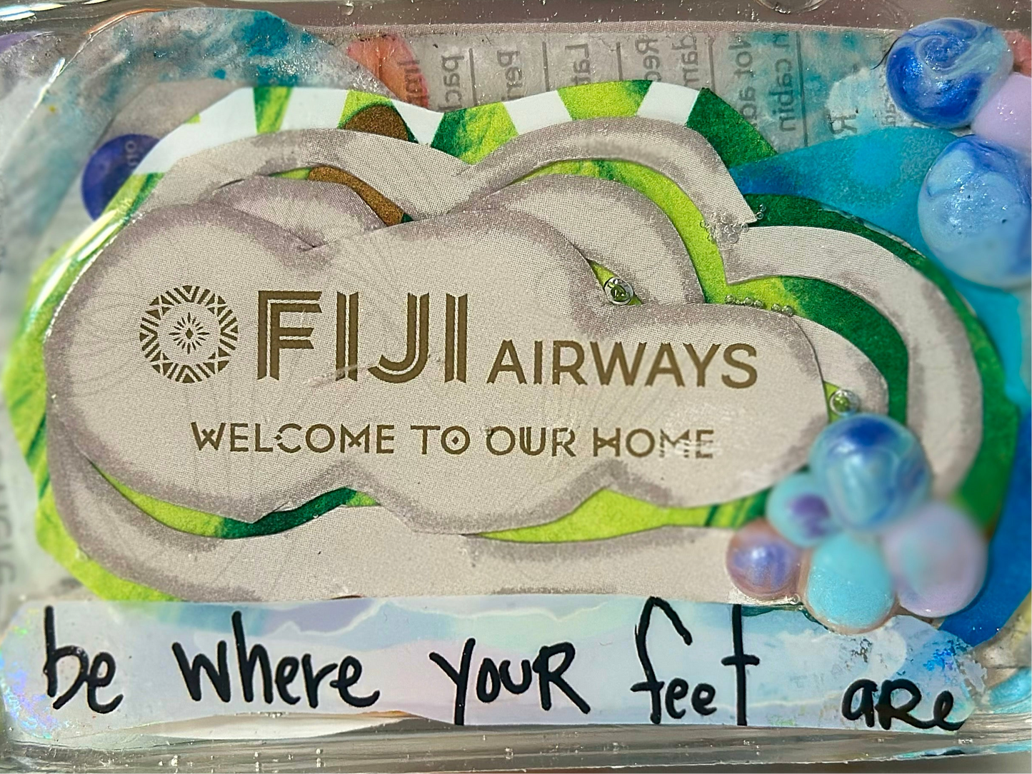 Fiji | checking in (blue)