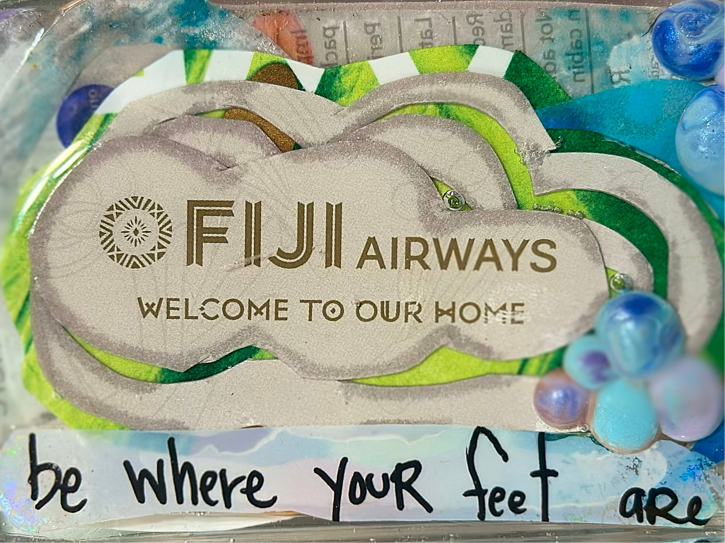 Fiji | checking in (blue)