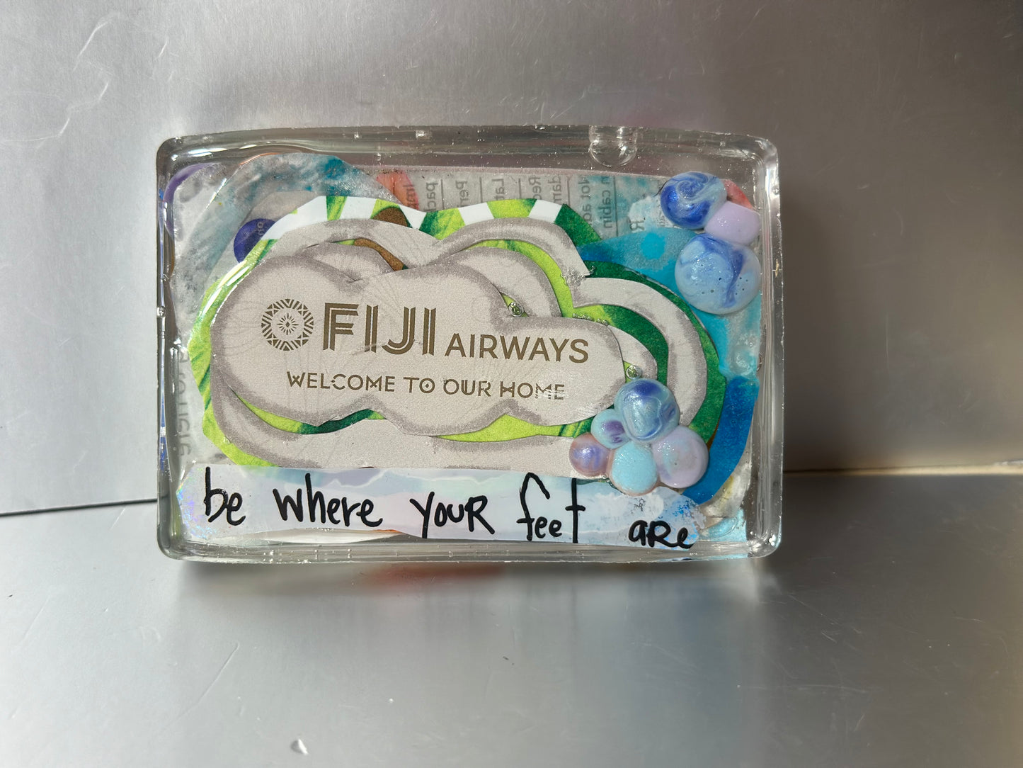 Fiji | checking in (blue)